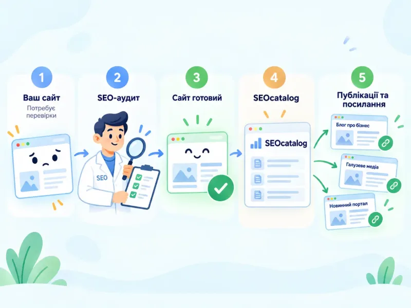 П’ять кроків SEO-оптимізації сайту